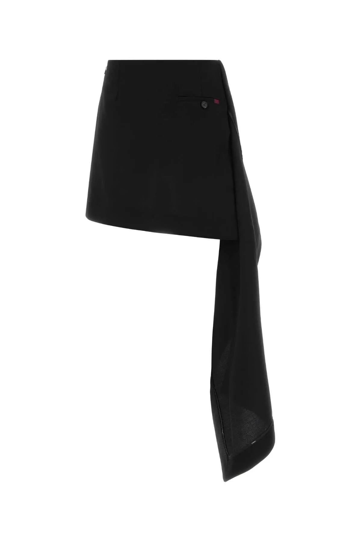 BLACK WOOL MINI SKIRT sold by Lord & Taylor product image thumbnail 2