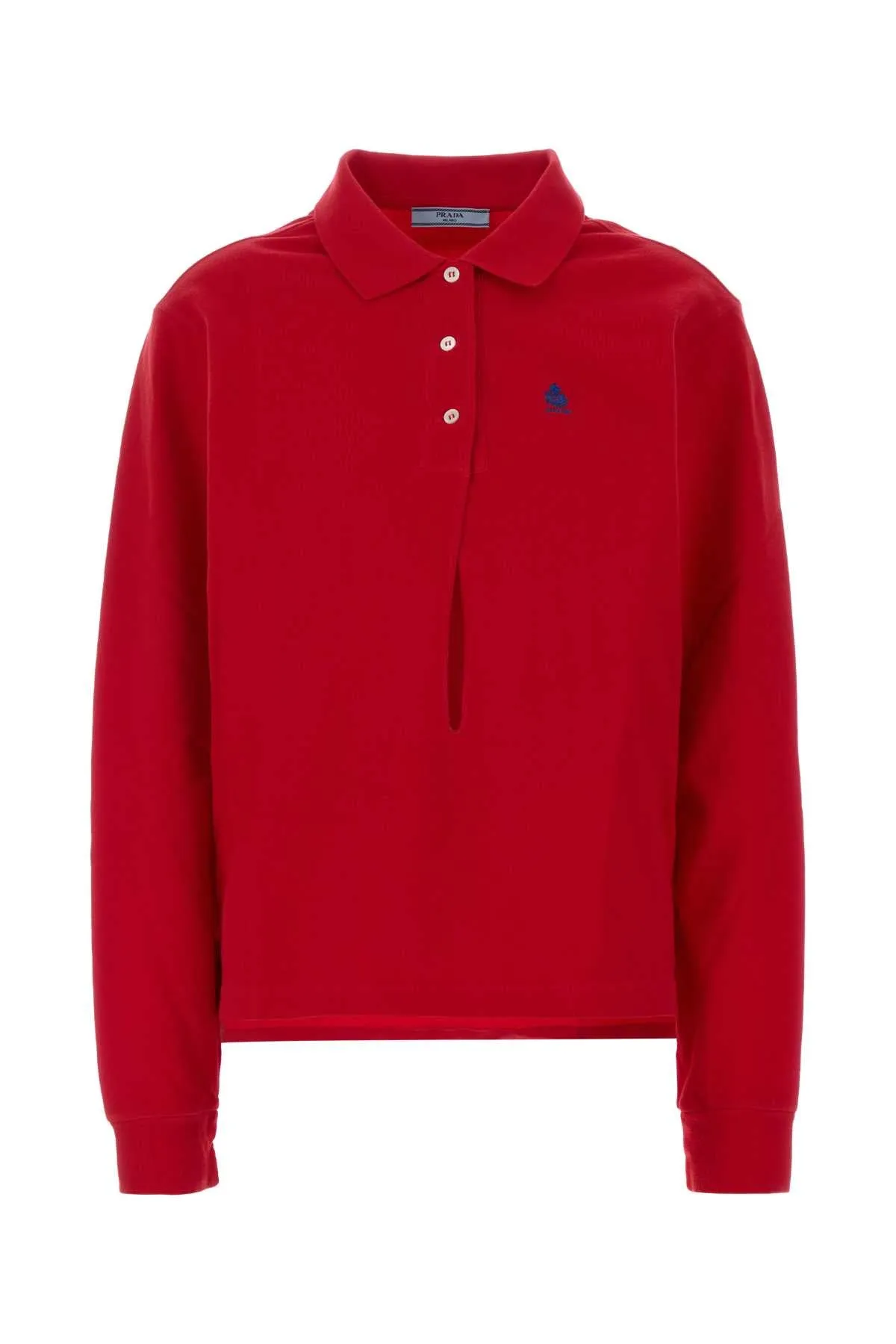 RED PIQUET POLO SHIRT sold by Lord & Taylor