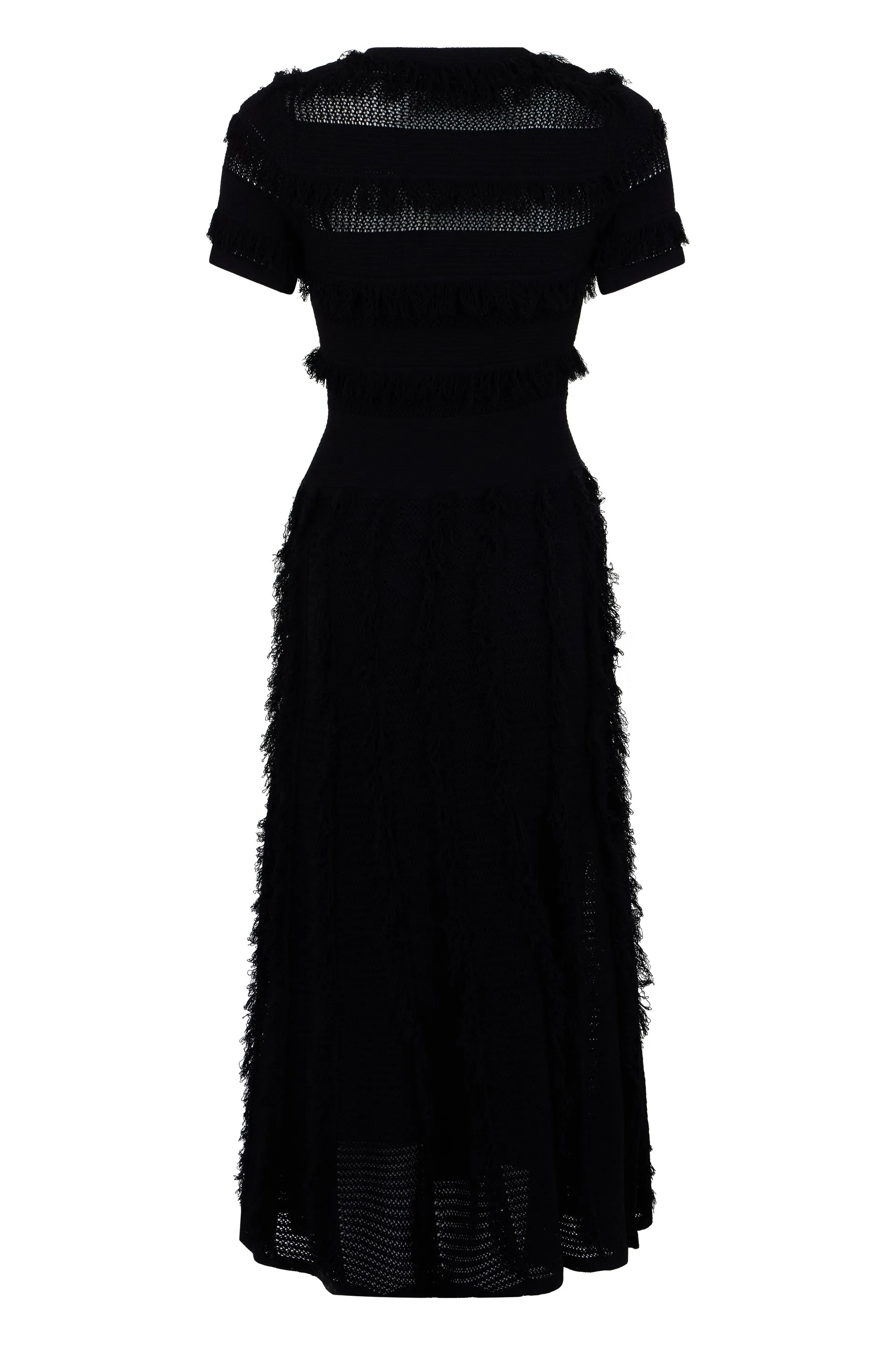 MIDI DRESS WITH FRINGES sold by Lord & Taylor product image thumbnail 2