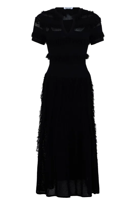 MIDI DRESS WITH FRINGES made by MaxMara
