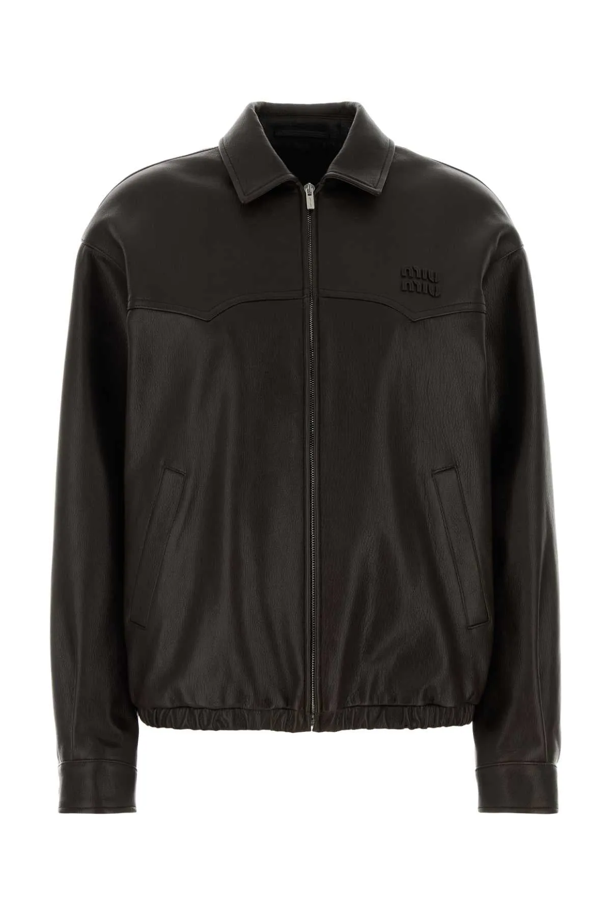 BROWN LEATHER JACKET sold by Lord & Taylor