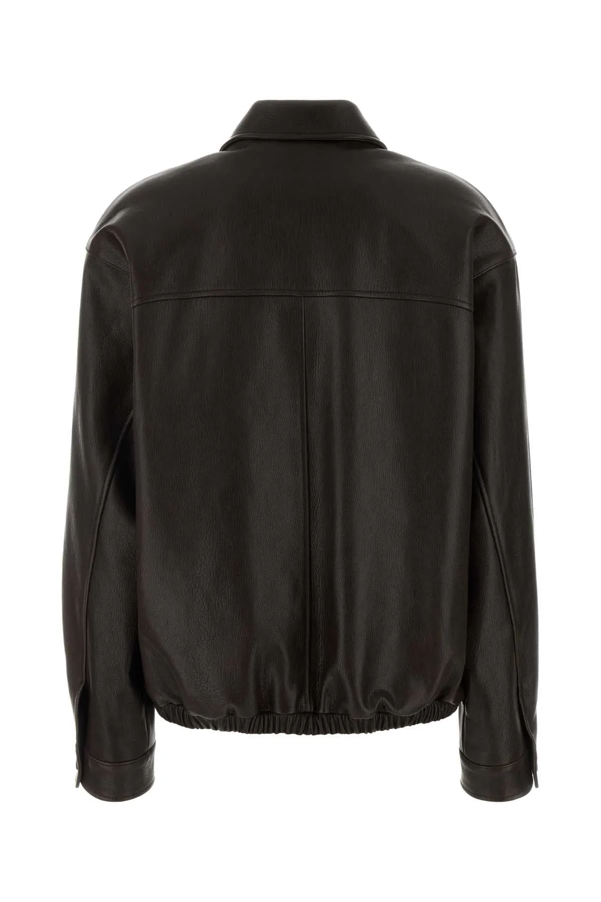 BROWN LEATHER JACKET sold by Lord & Taylor product image thumbnail 2