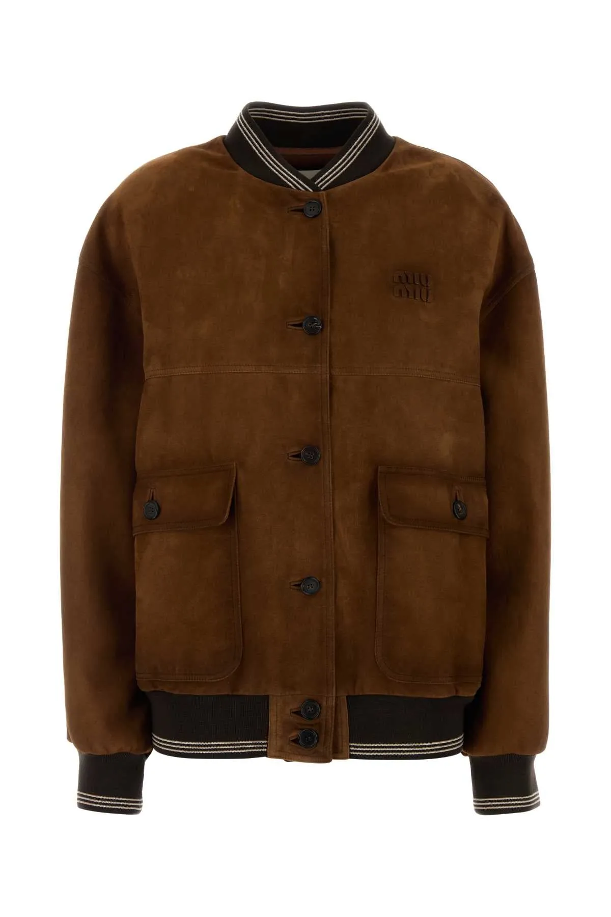 BROW SUEDE BOMBER JACKET sold by Lord & Taylor
