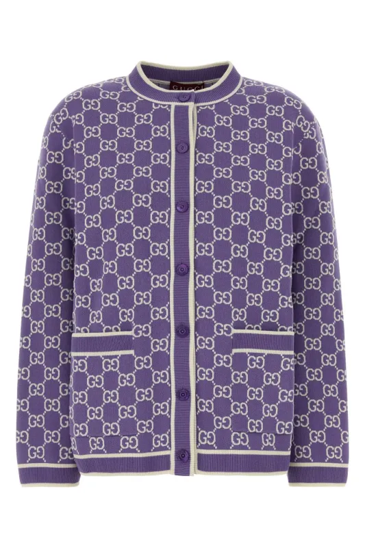 EMBROIDERED COTTON CARDIGAN made by Gucci