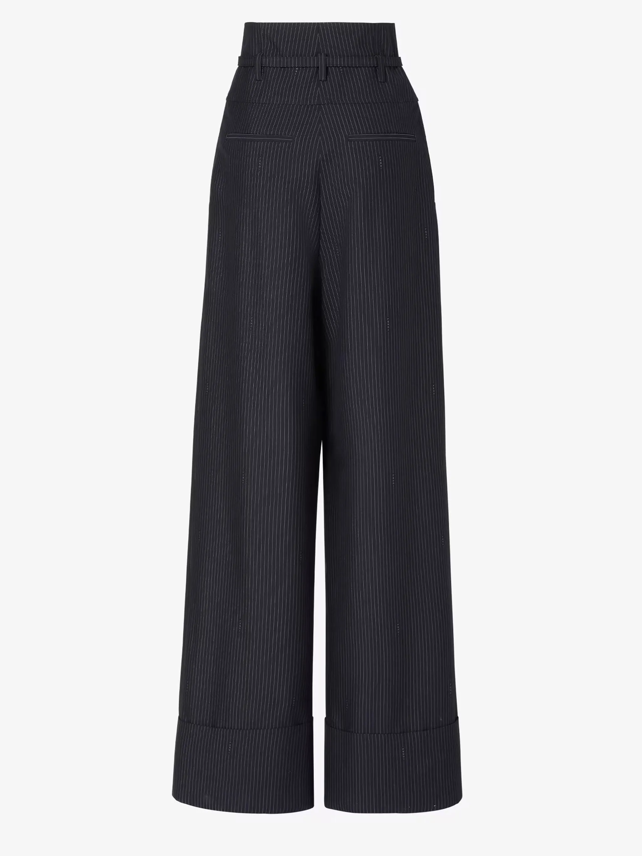 WIDE ELEGANT TROUSERS IN LIGHTWEIGHT FABRIC sold by Lord & Taylor product image thumbnail 3