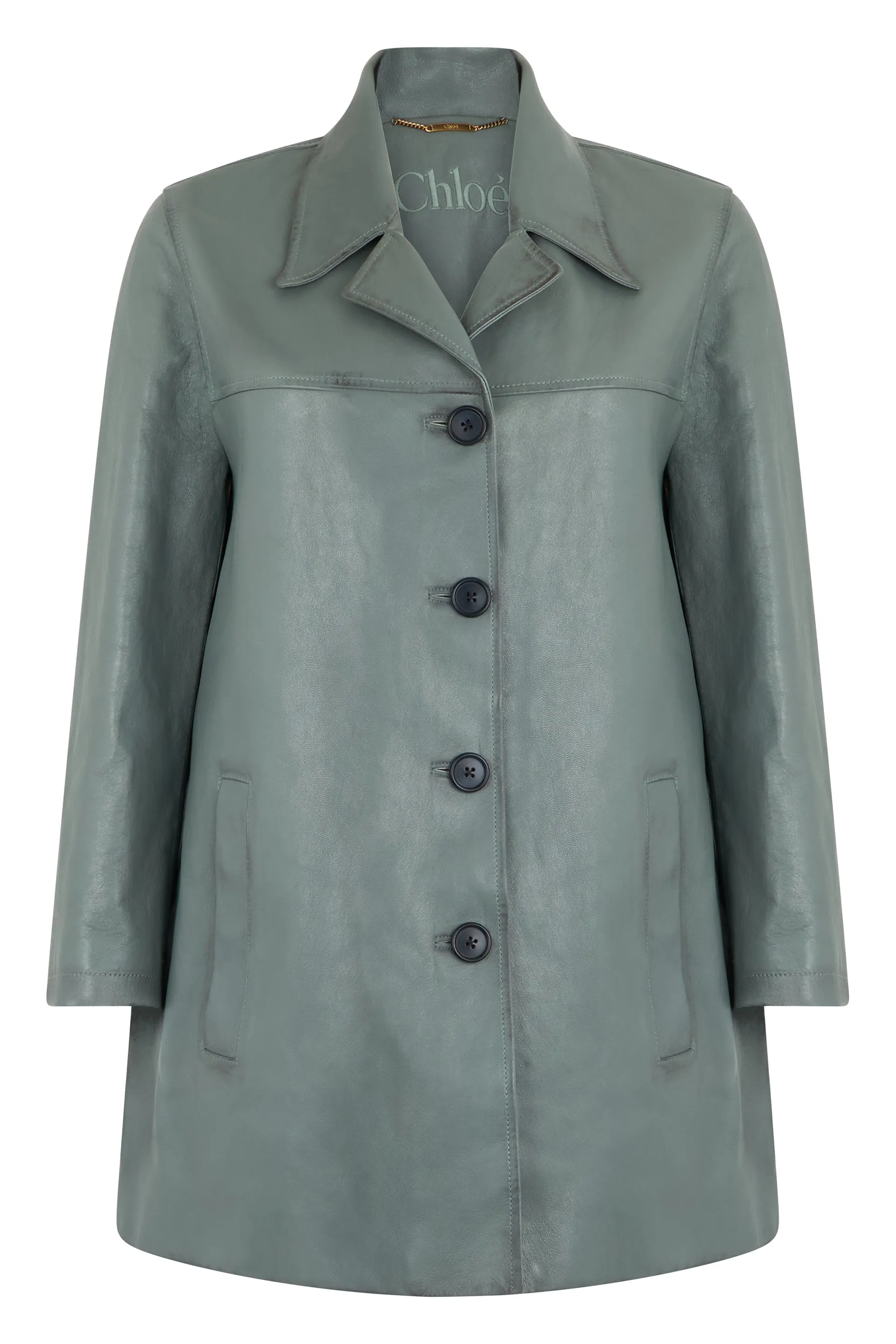 LEATHER JACKET WITH PANELS sold by Lord & Taylor