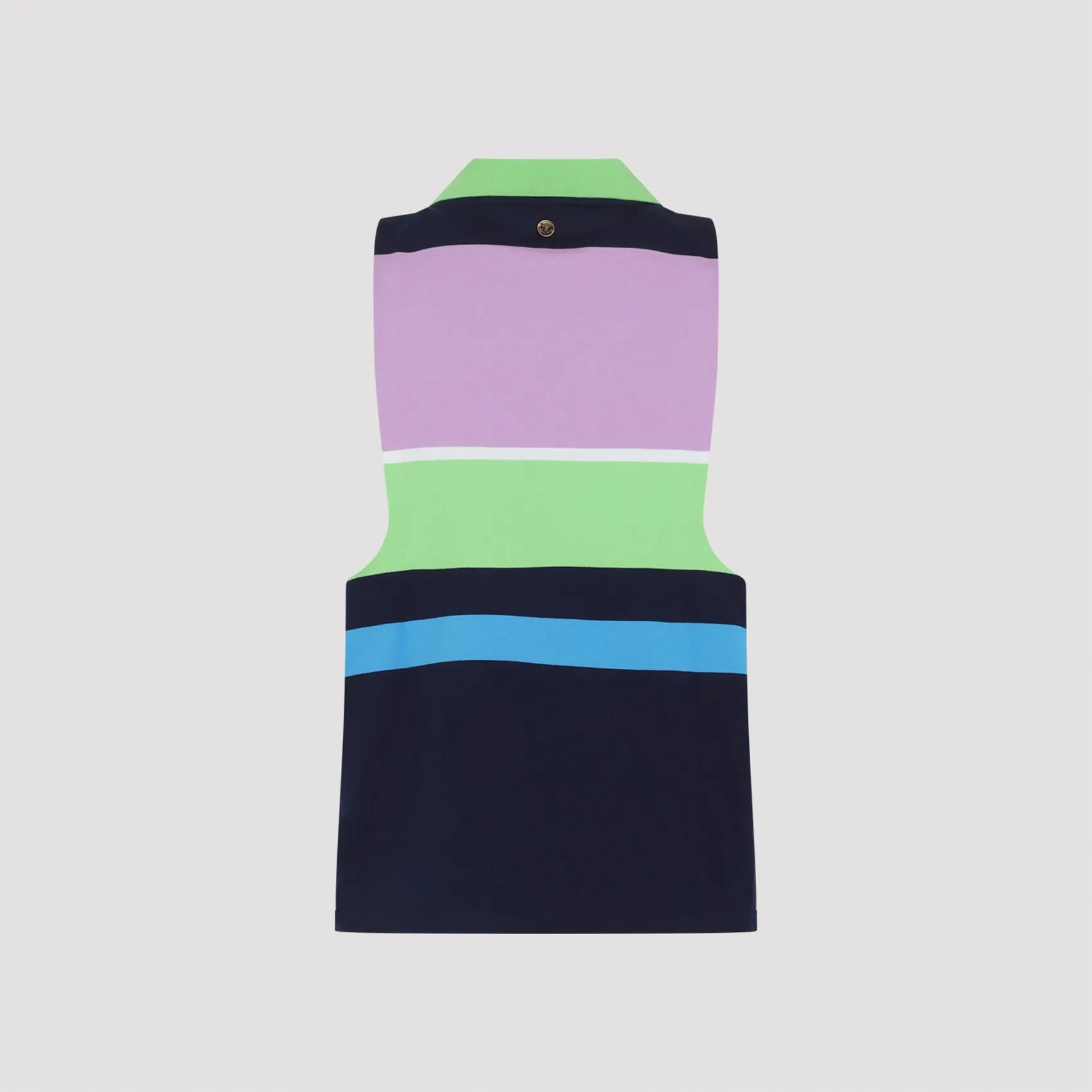 VERSACE STRIPED COTTON JERSEY TOP sold by Lord & Taylor product image thumbnail 3