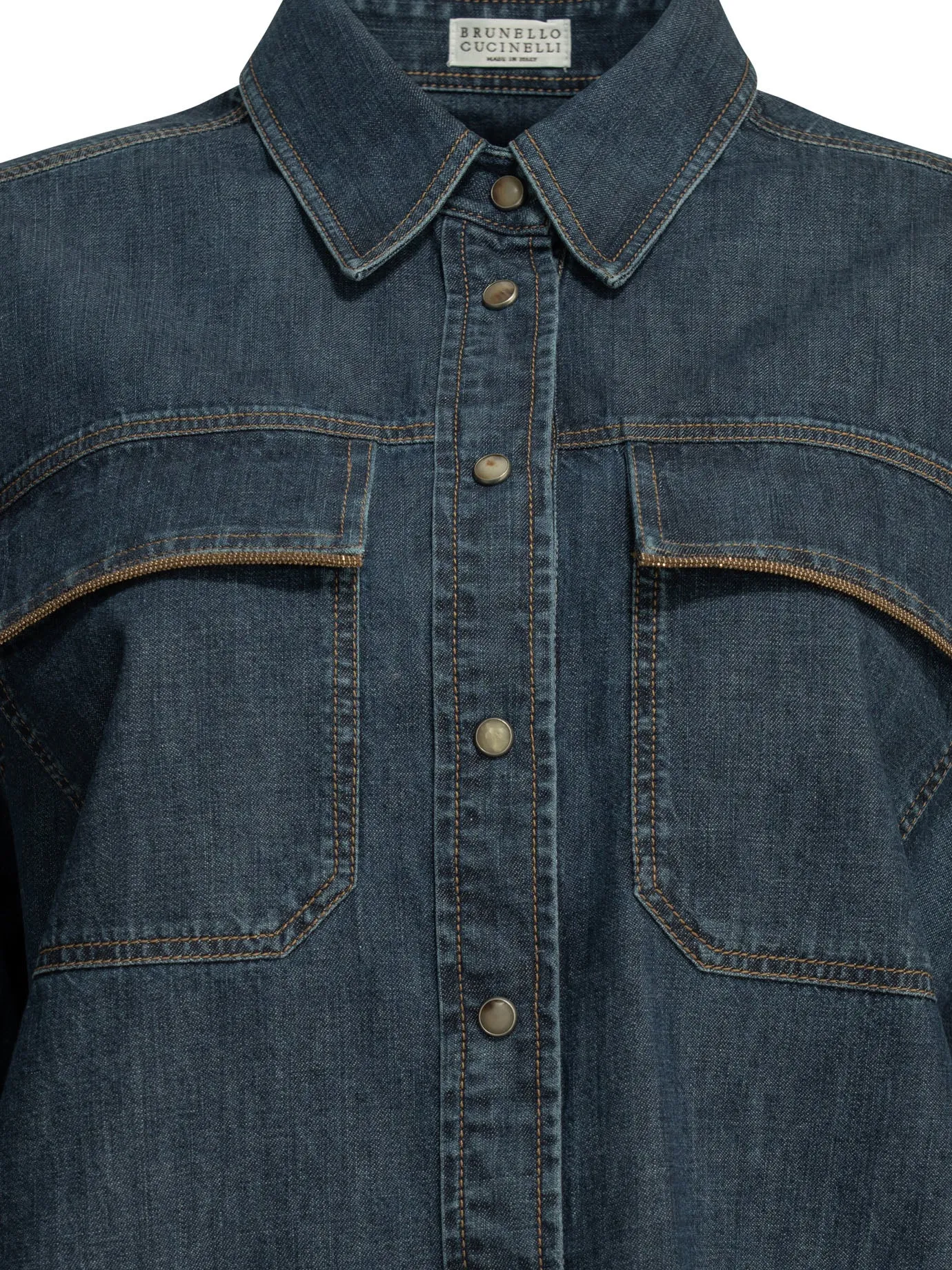 CASUAL DENIM SHIRT sold by Lord & Taylor product image thumbnail 3