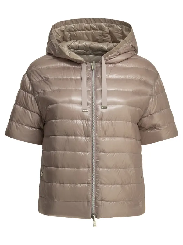 REVERSIBLE SHORT DOWN JACKET made by Herno
