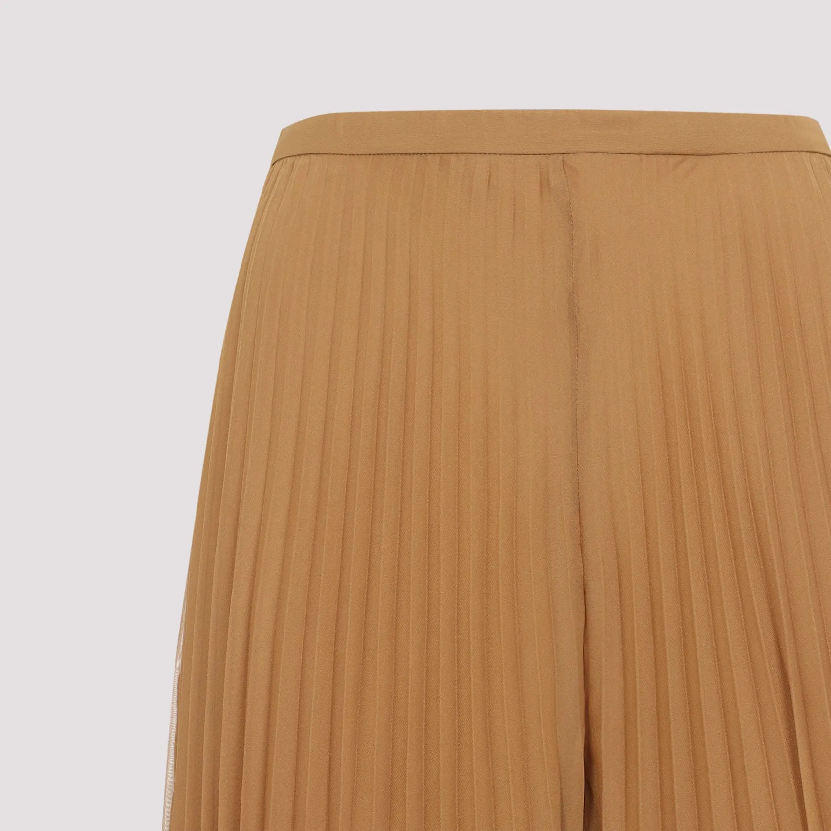 MXEGREMBO - PLEATED WIDE-LEG GEORGETTE TROUSERS sold by Lord & Taylor product image thumbnail 4