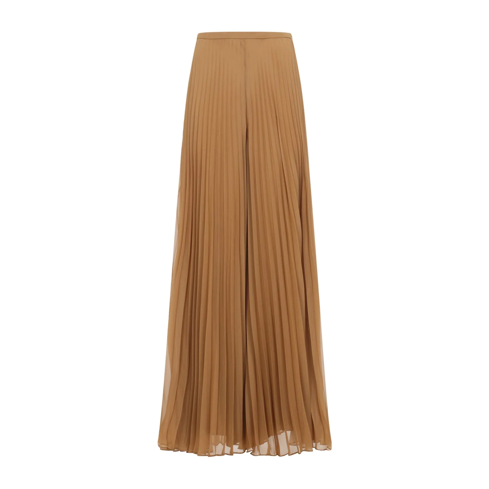 MXEGREMBO - PLEATED WIDE-LEG GEORGETTE TROUSERS sold by Lord & Taylor