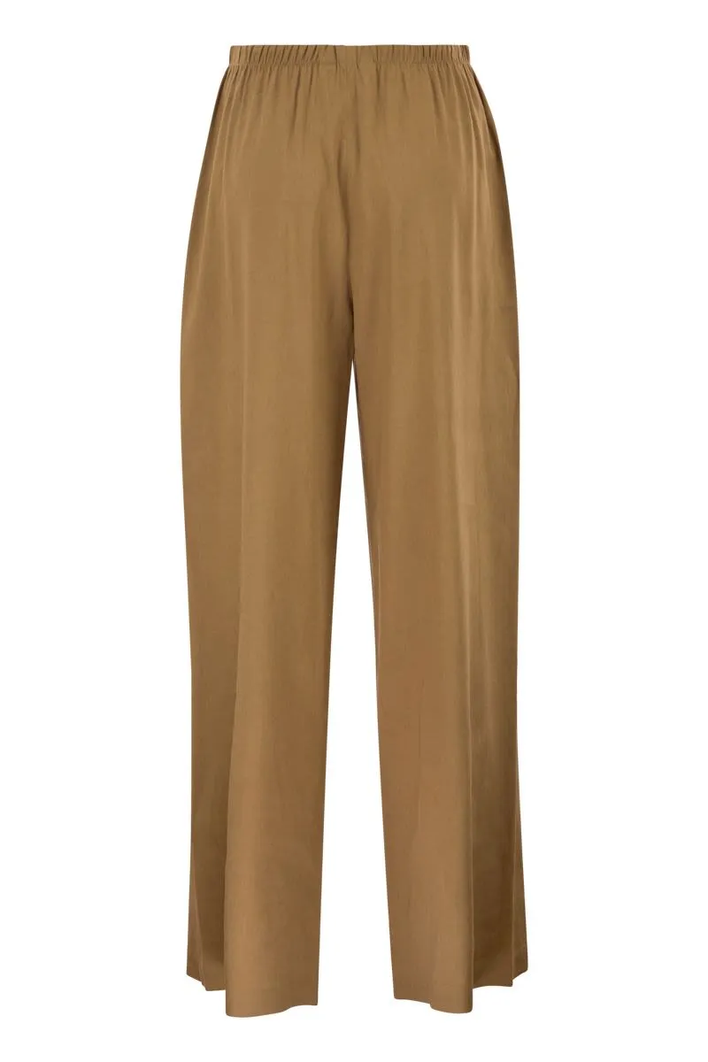 MXPDESTINO - LINEN AND VISCOSE WIDE-LEG TROUSERS sold by Lord & Taylor product image thumbnail 2
