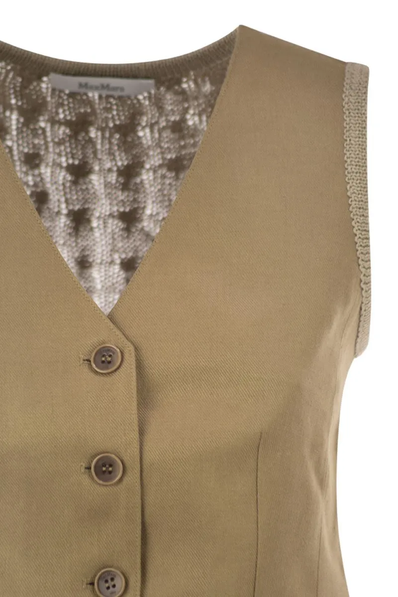 MXMCALIBRI - TAILORED LINEN AND KNIT WAISTCOAT sold by Lord & Taylor product image thumbnail 4