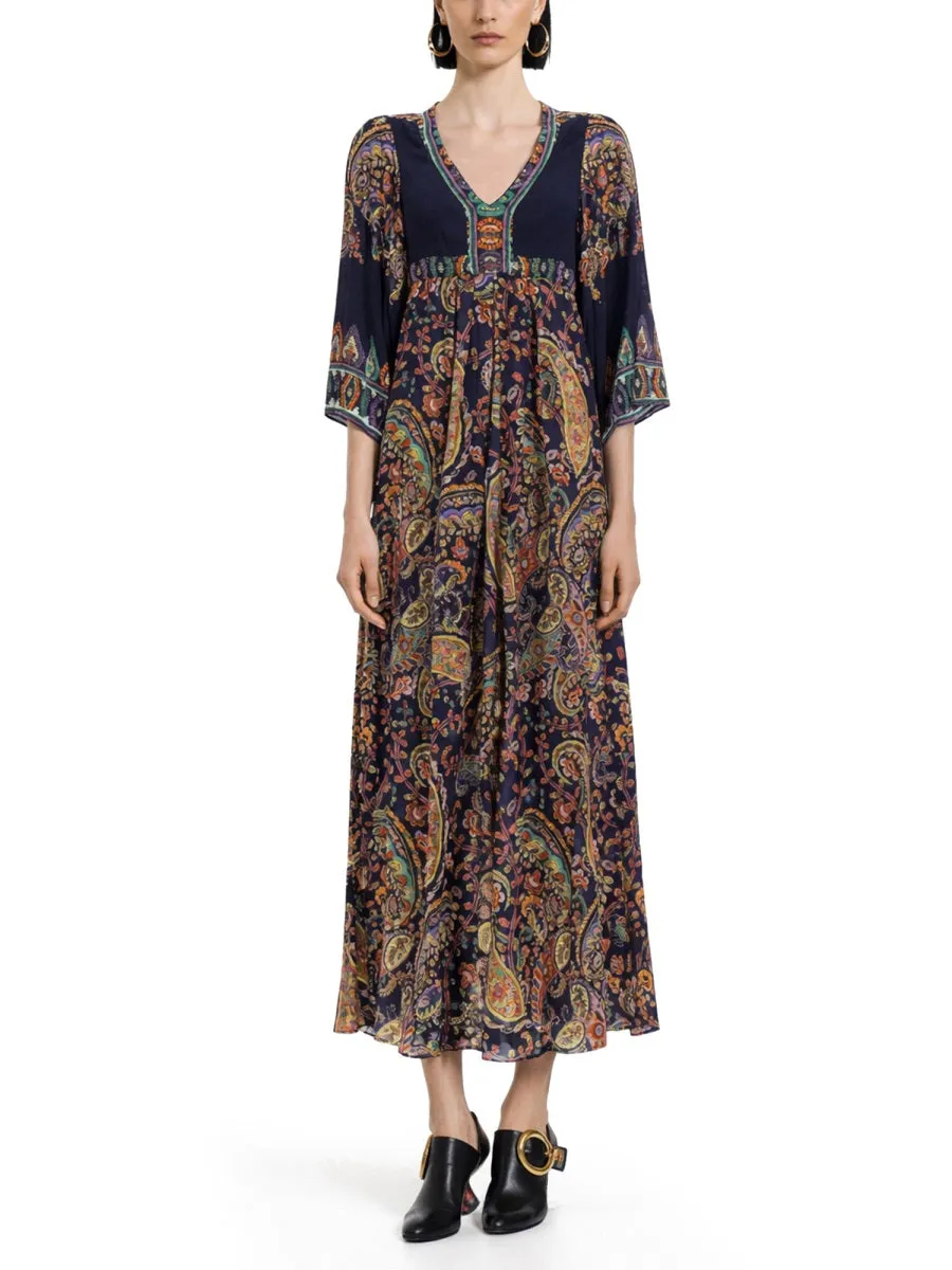 ABITO LUNGO CON STAMPA PAISLEY sold by Lord & Taylor product image thumbnail 2
