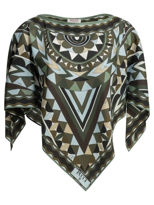 "Manuba" Draped top made by Emilio Pucci