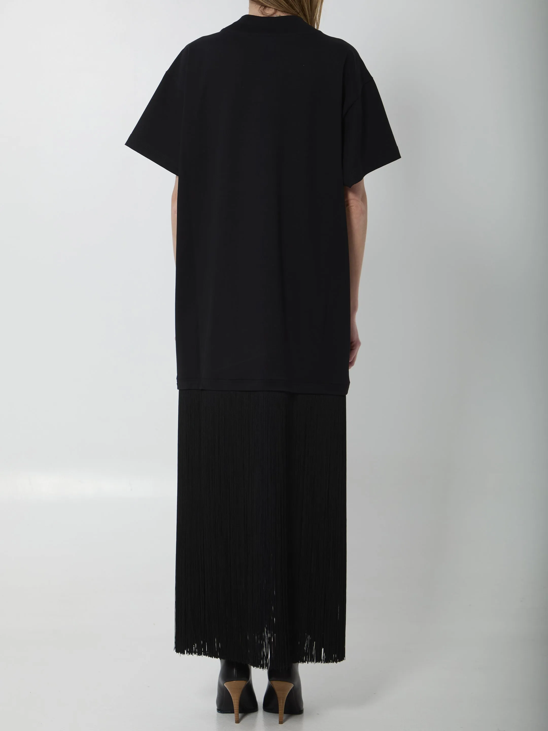 Maxi dress with fringes sold by Lord & Taylor product image thumbnail 4
