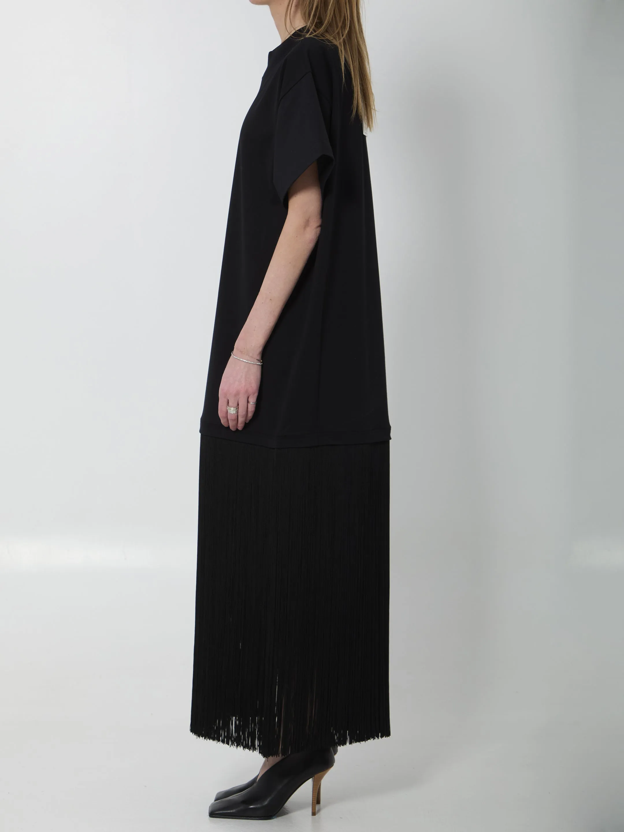 Maxi dress with fringes sold by Lord & Taylor product image thumbnail 3