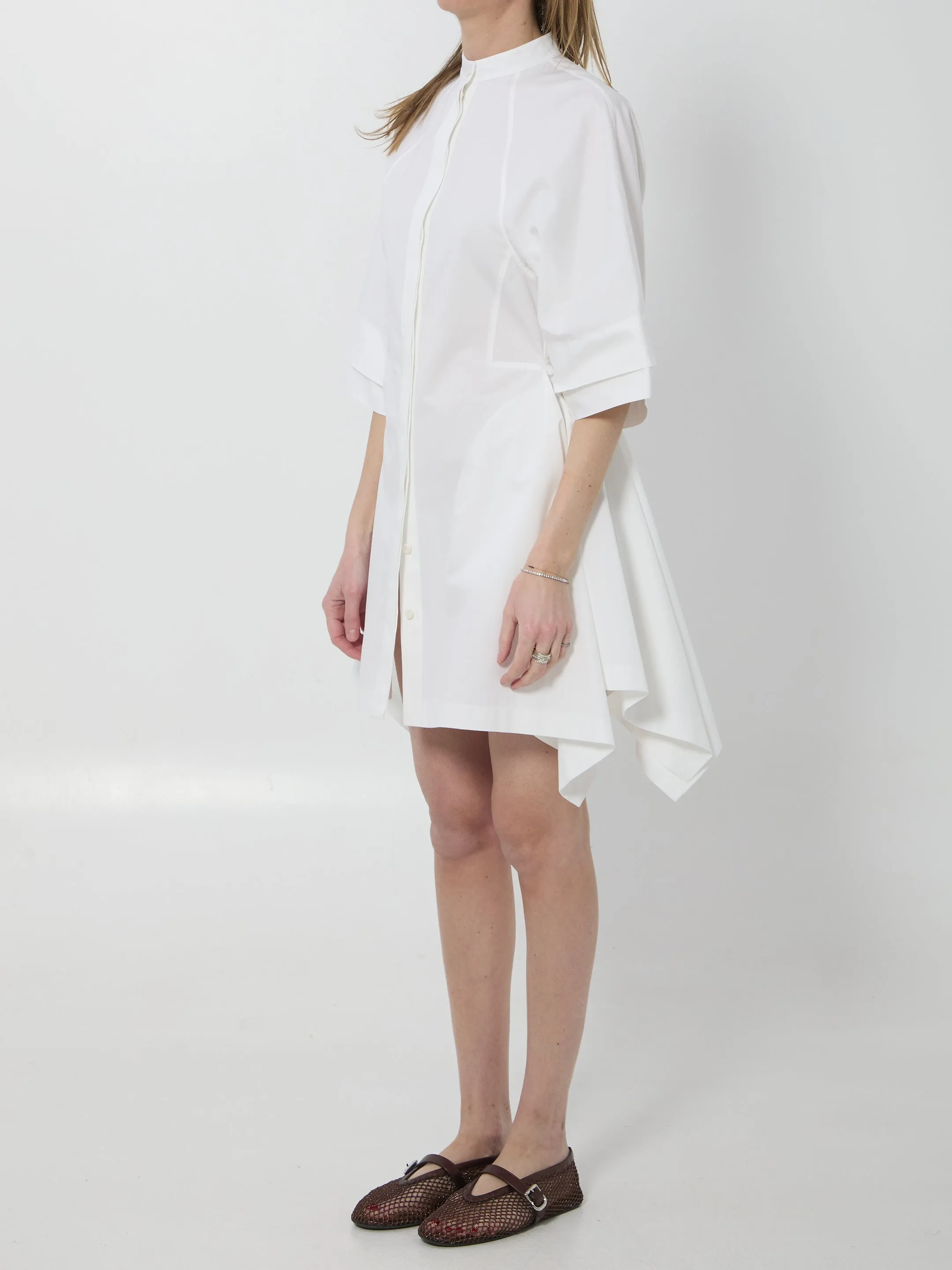 Poplin panel midi dress sold by Lord & Taylor product image thumbnail 2