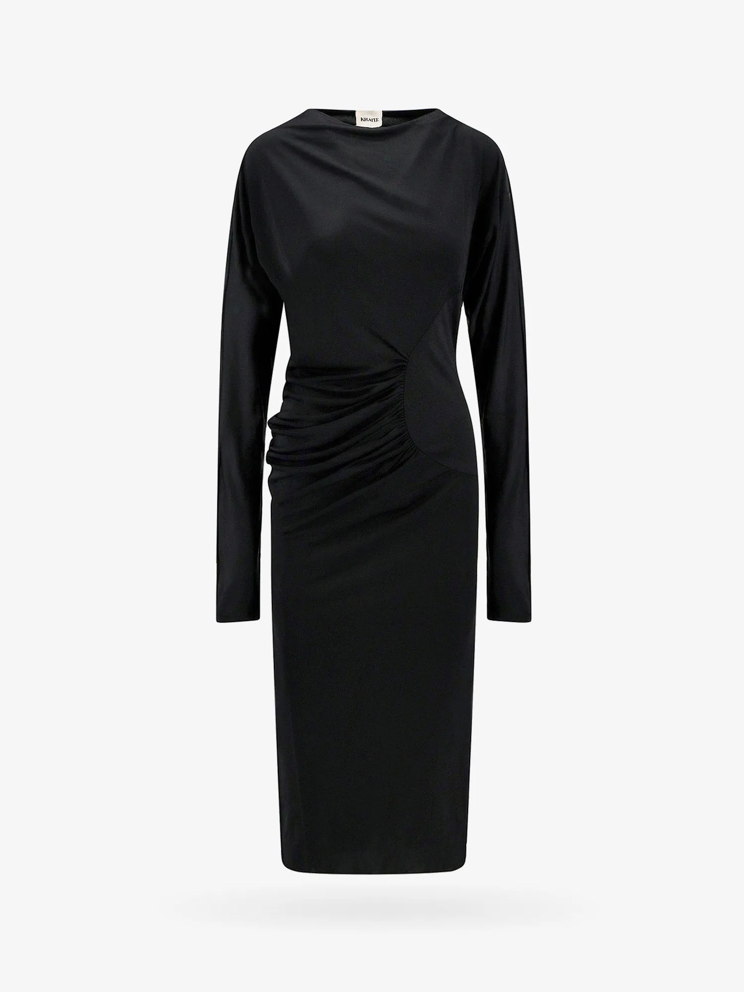 Long Viscose Dress Black sold by Lord & Taylor