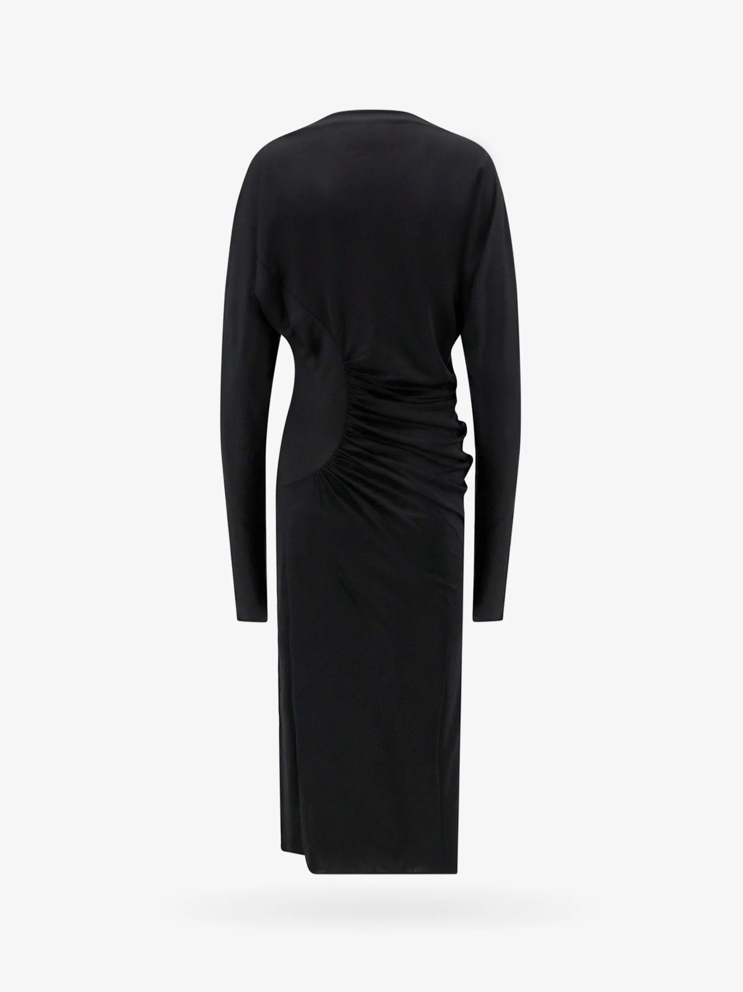 Long Viscose Dress Black sold by Lord & Taylor product image thumbnail 2