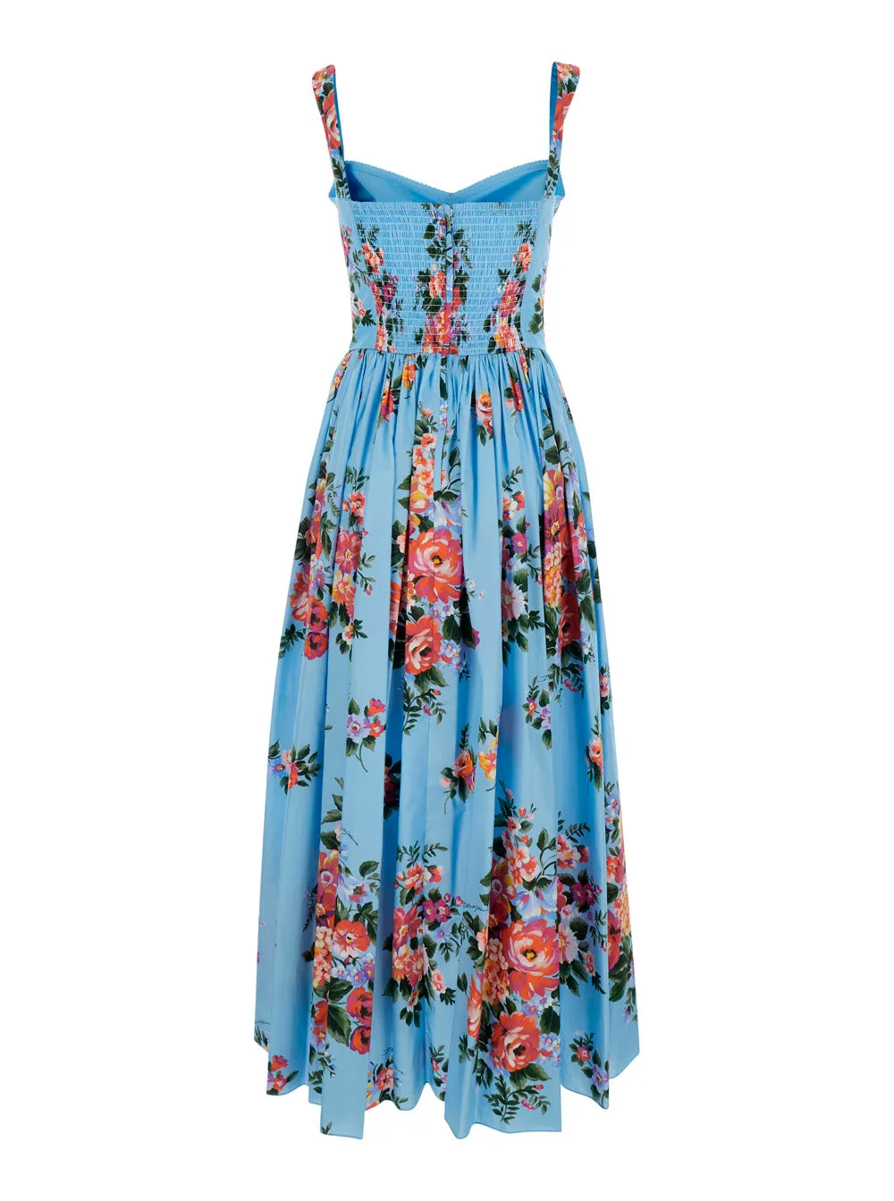 Long Dress Printed Poplin Maxi Blue sold by Lord & Taylor product image thumbnail 2