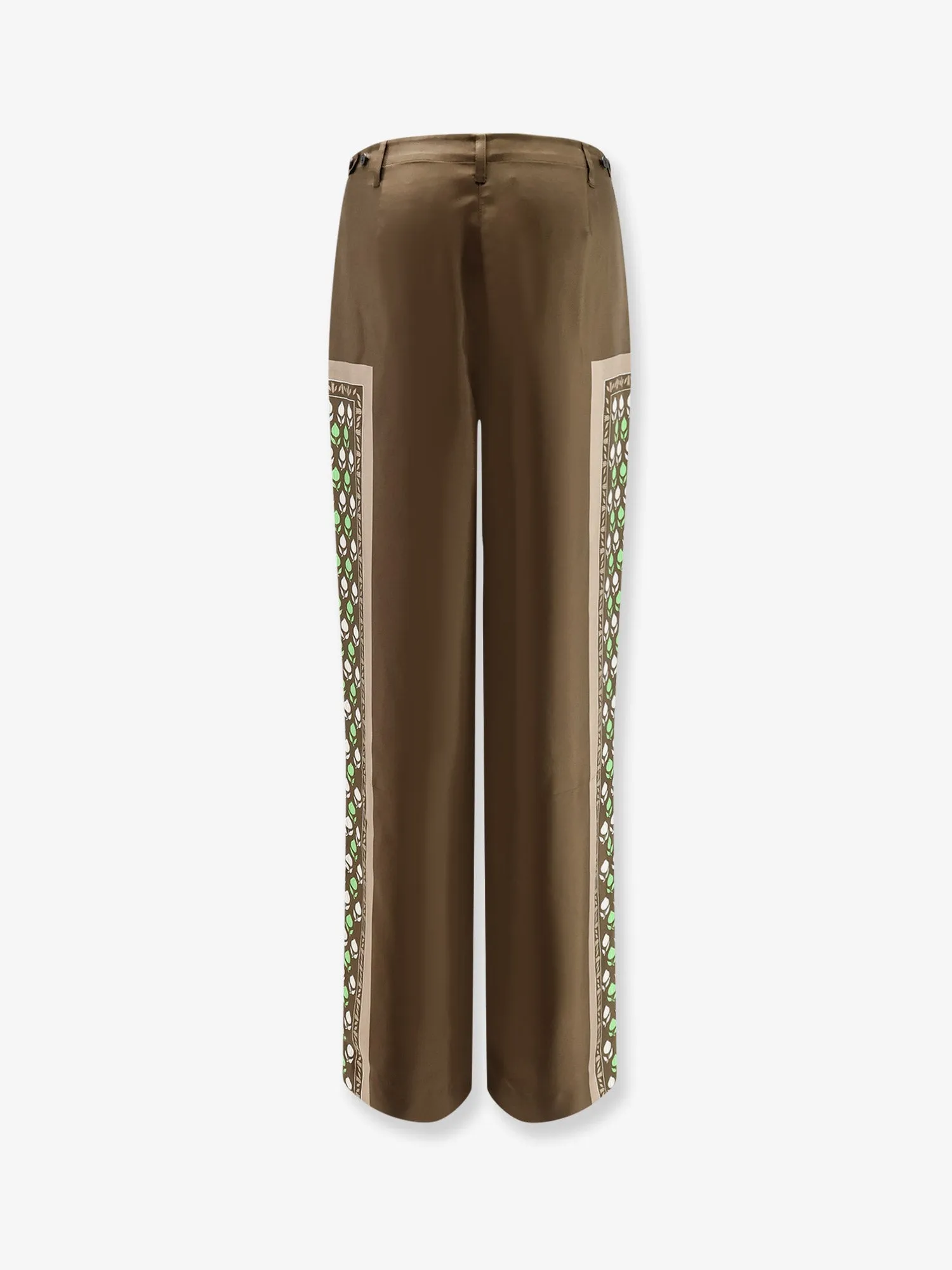 Silk Trousers Green sold by Lord & Taylor product image thumbnail 2