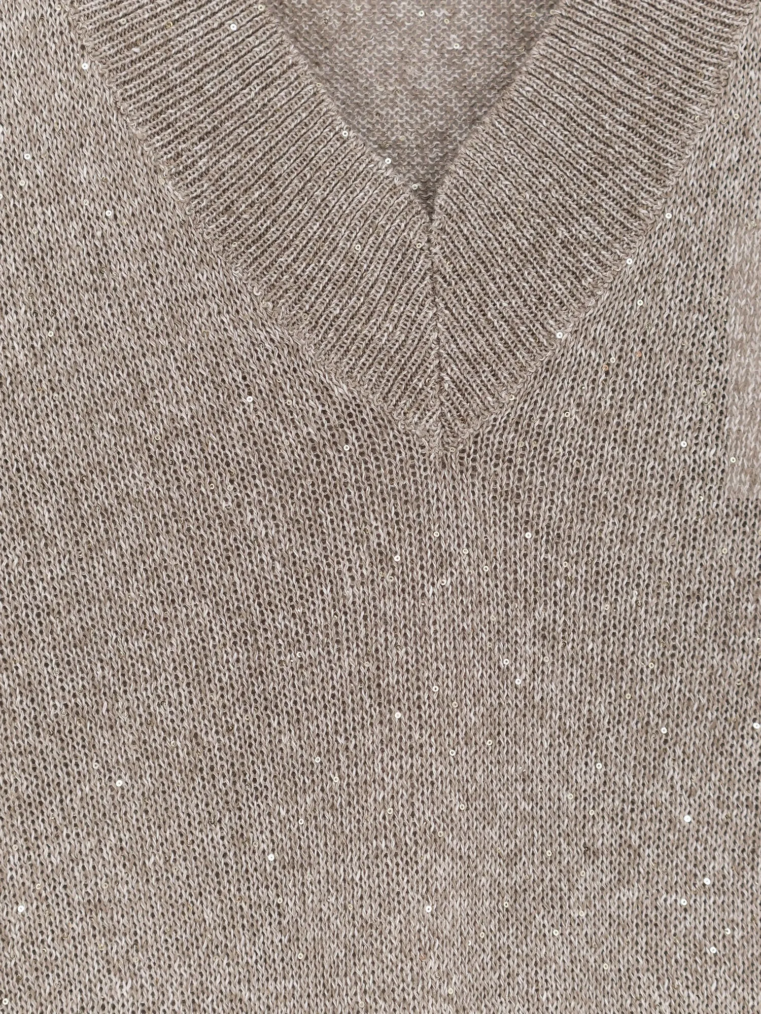 Sleeveless Linen-Blend Sweater Grey sold by Lord & Taylor product image thumbnail 3