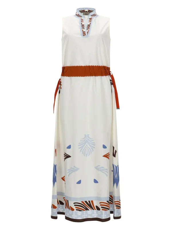 Midi Dress with Print made by Herno