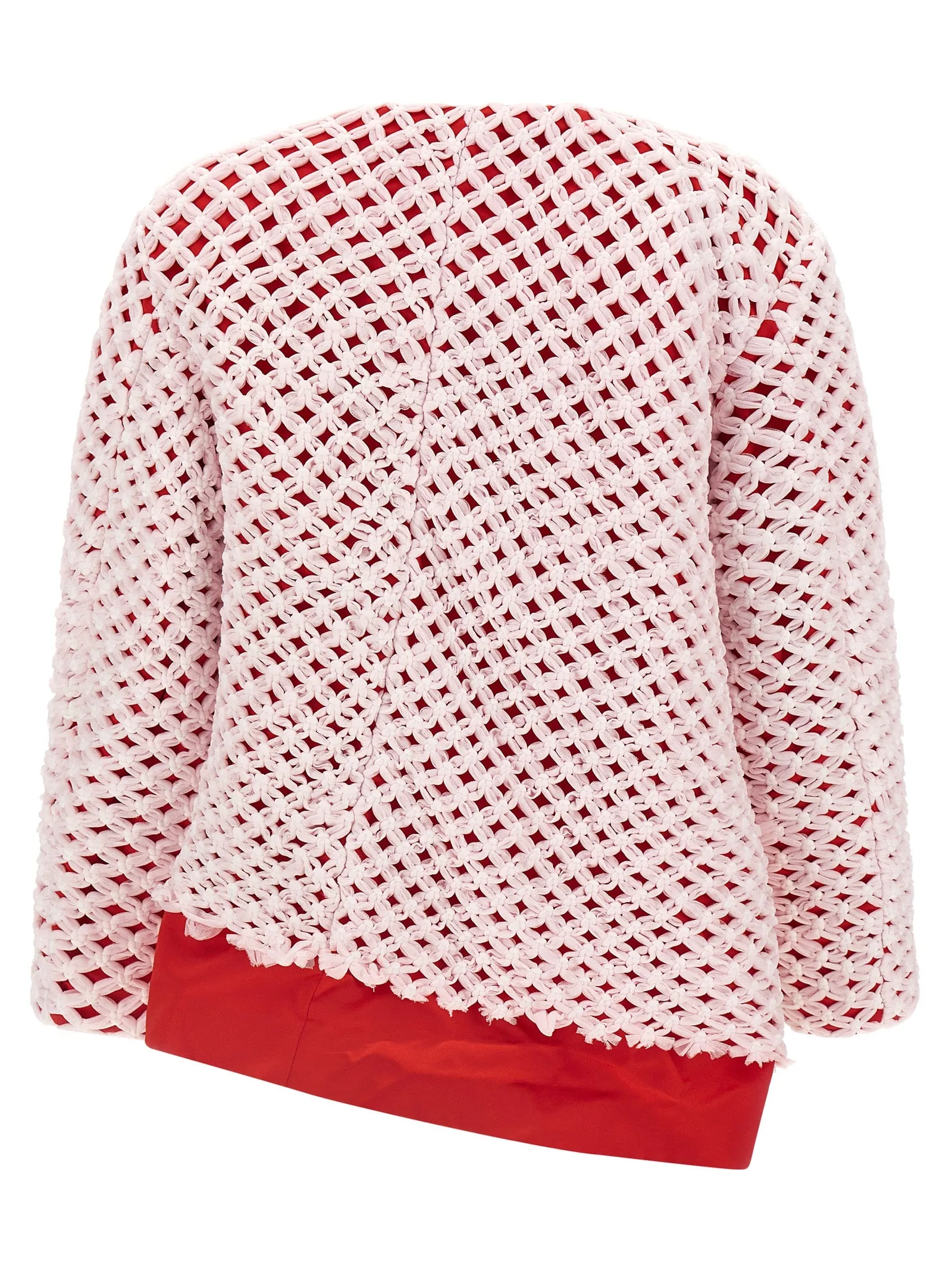 Tulle weave blazer sold by Lord & Taylor product image thumbnail 2
