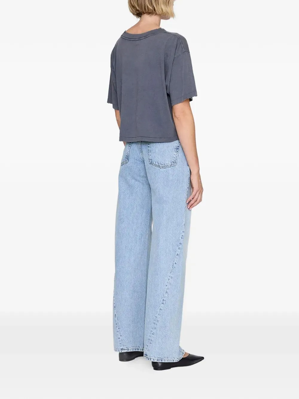 "JOHNNY" CROPPED TEE sold by Lord & Taylor product image thumbnail 4