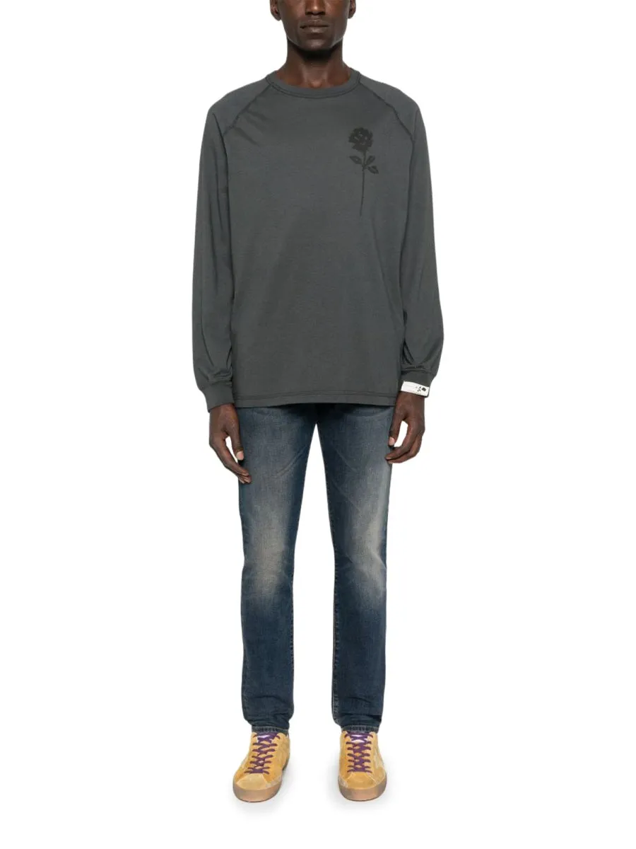 CHARCOAL COTTON T-SHIRT sold by Lord & Taylor product image thumbnail 2