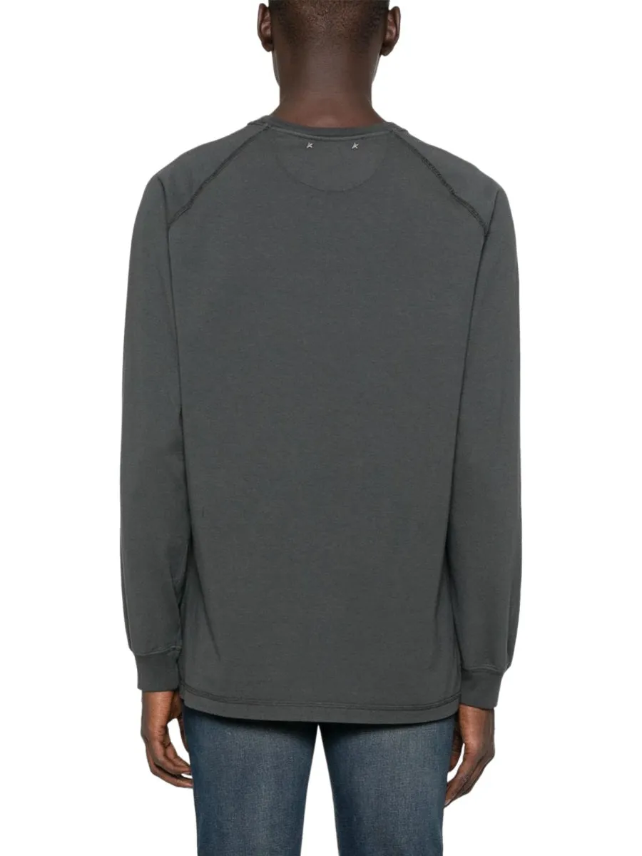CHARCOAL COTTON T-SHIRT sold by Lord & Taylor product image thumbnail 3
