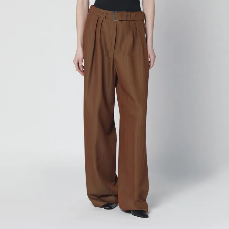 PANTALONE SARTORIALE CON CINTURA made by Dries Van Noten