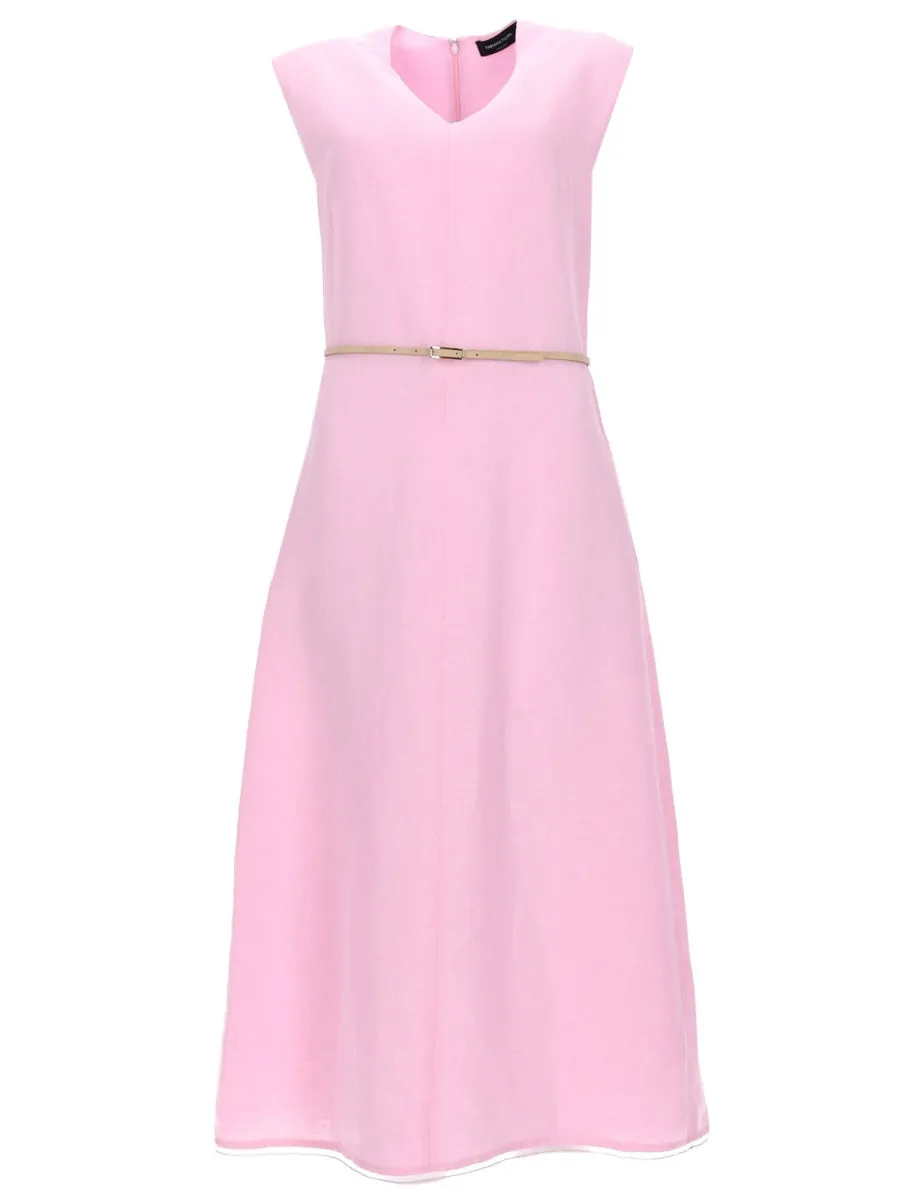 Dress Midi Viscose Pink sold by Lord & Taylor
