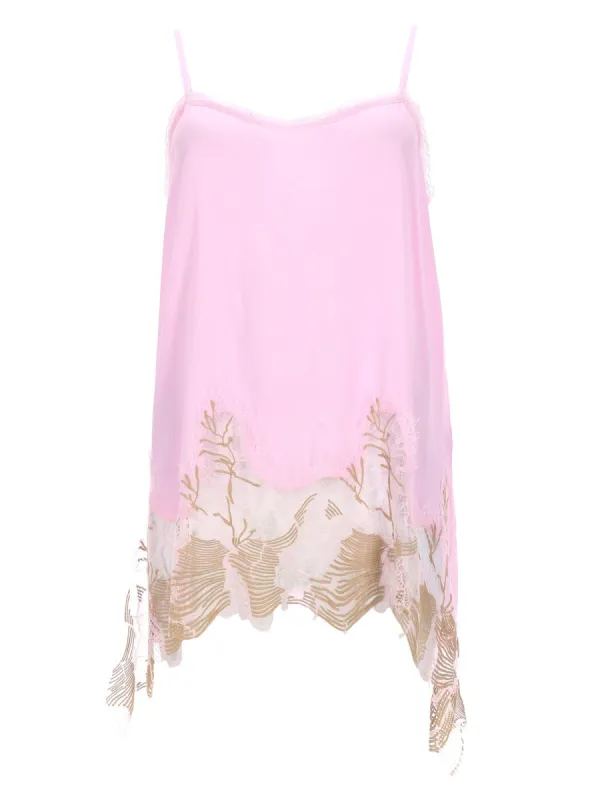 Top with Lace Details - Pink made by Fabiana Filippi