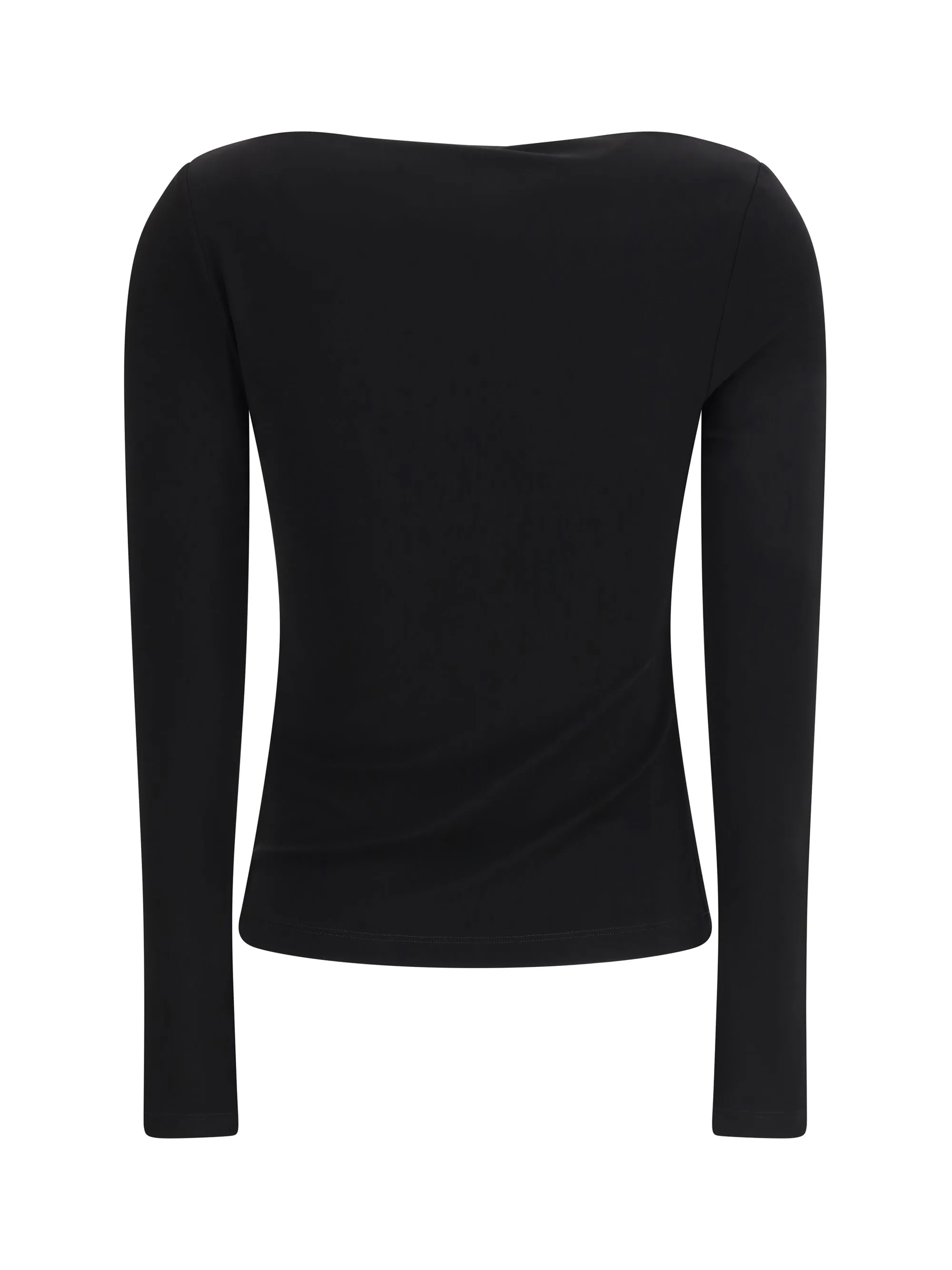 Long-Sleeve Ruched Top Black sold by Lord & Taylor product image thumbnail 2