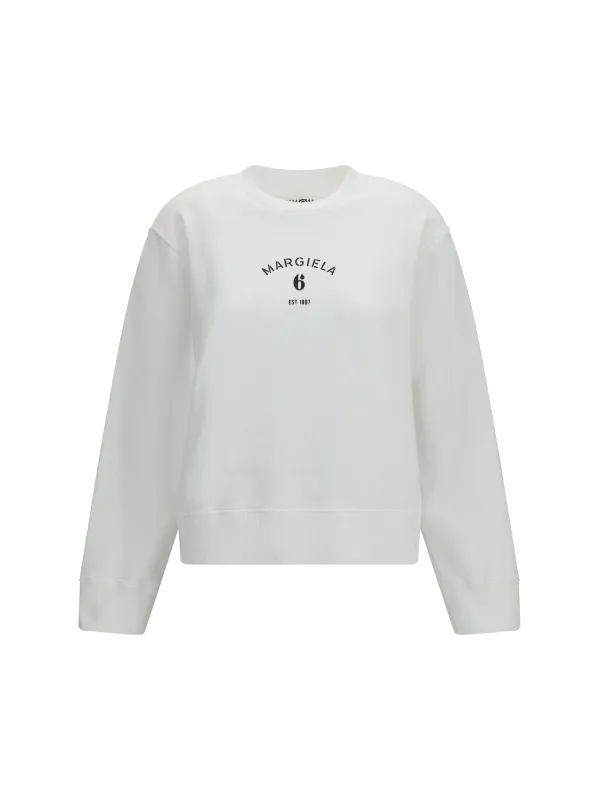 Crewneck Sweatshirt Off White made by Maison Margiela
