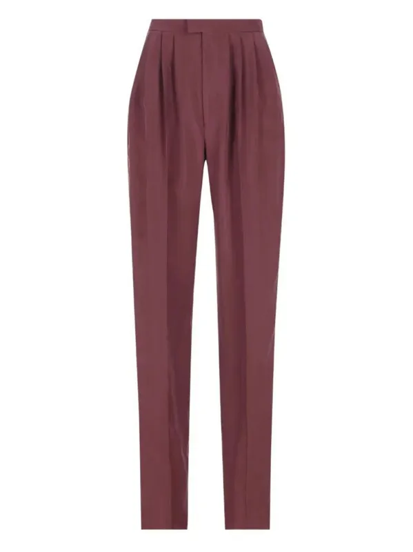 TAILORED SILK PANTS made by Yves Saint Laurent