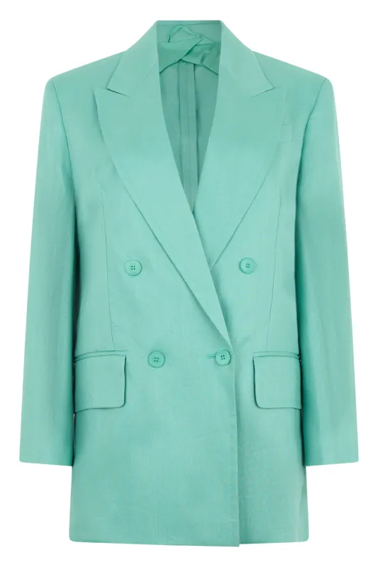 UNLINED DOUBLE-BREASTED BLAZER made by MaxMara