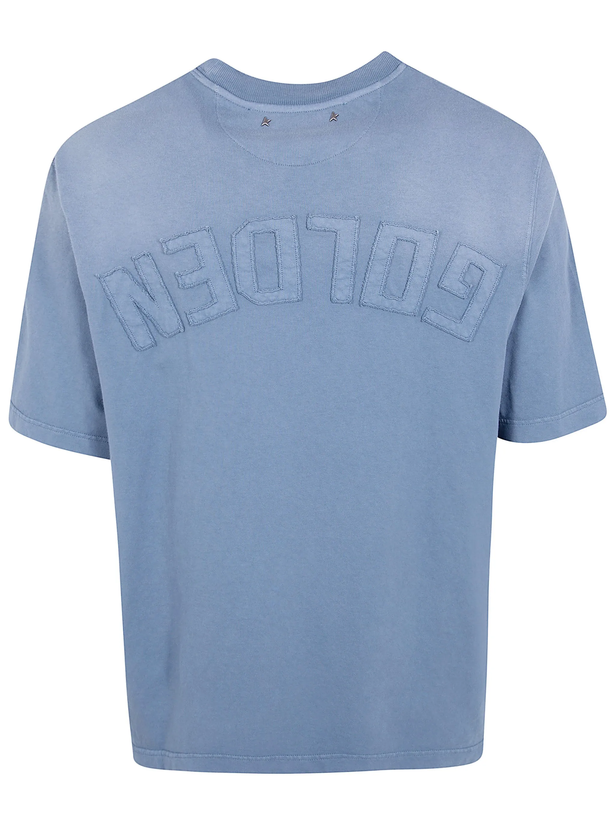 RELAXED FIT T-SHIRT FADED COTTON JERSEY LOGO PATCH sold by Lord & Taylor product image thumbnail 4