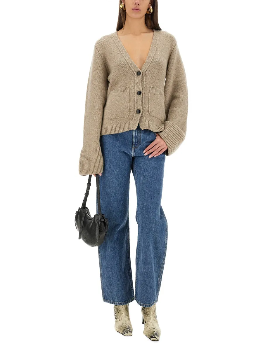 Beige Cashmere Cardigan sold by Lord & Taylor product image thumbnail 4