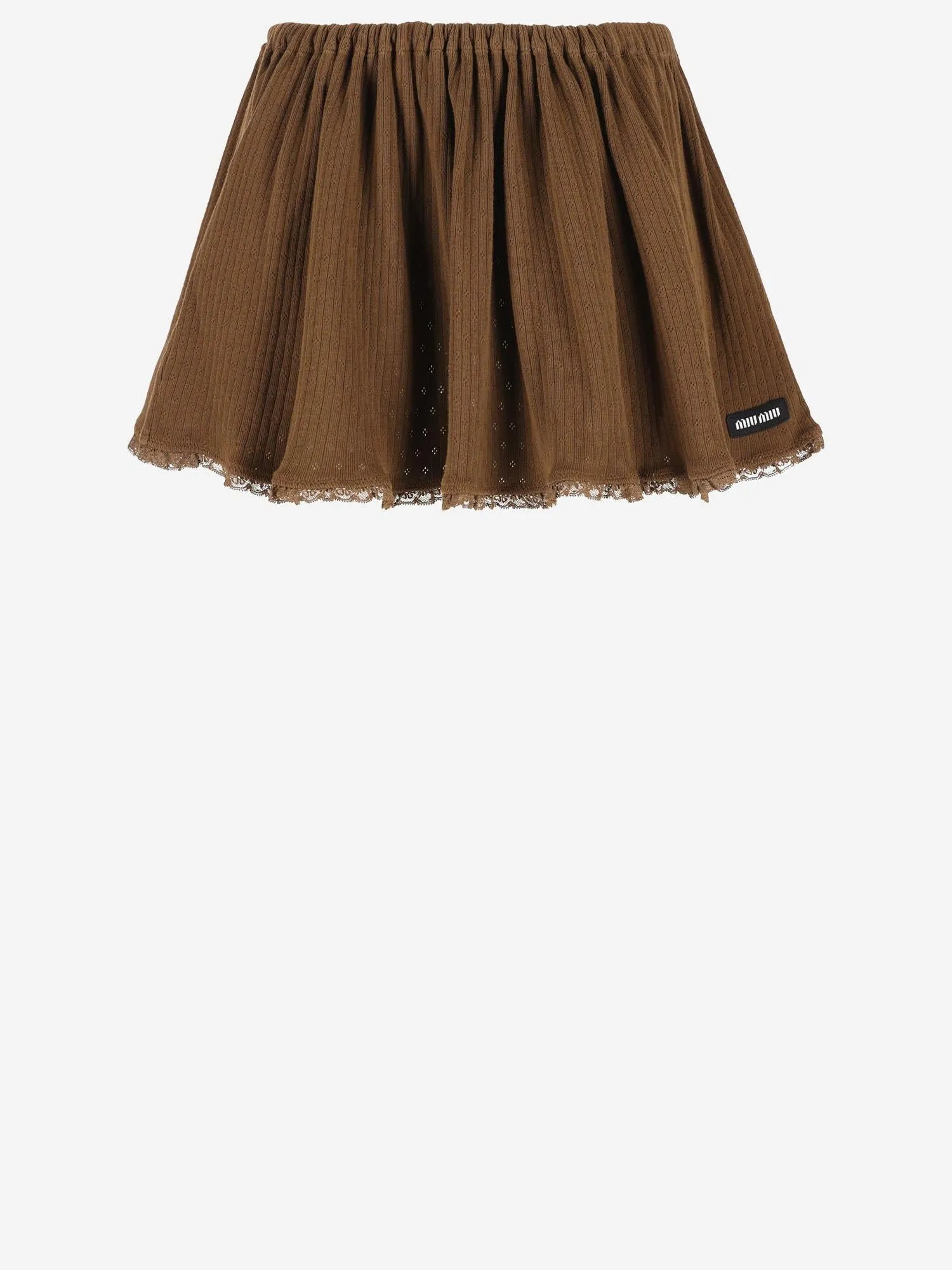 Mini Cotton Skirt Brown sold by Lord & Taylor
