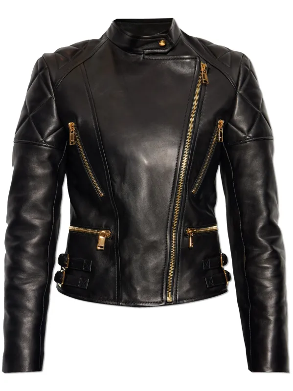 LAMB LEATHER JACKET made by Versace