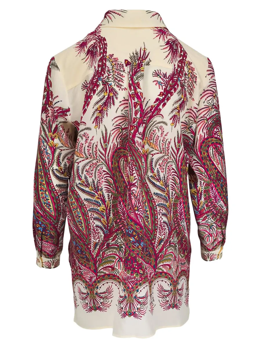 Shirt Paisley Multicolour Silk sold by Lord & Taylor product image thumbnail 2