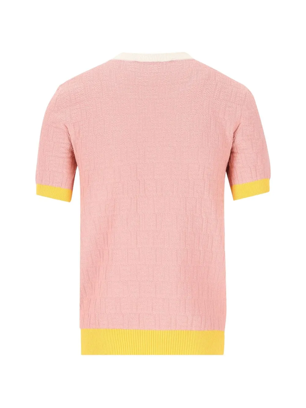 FENDI FF JACQUARD COTTON-SILK T-SHIRT sold by Lord & Taylor product image thumbnail 3