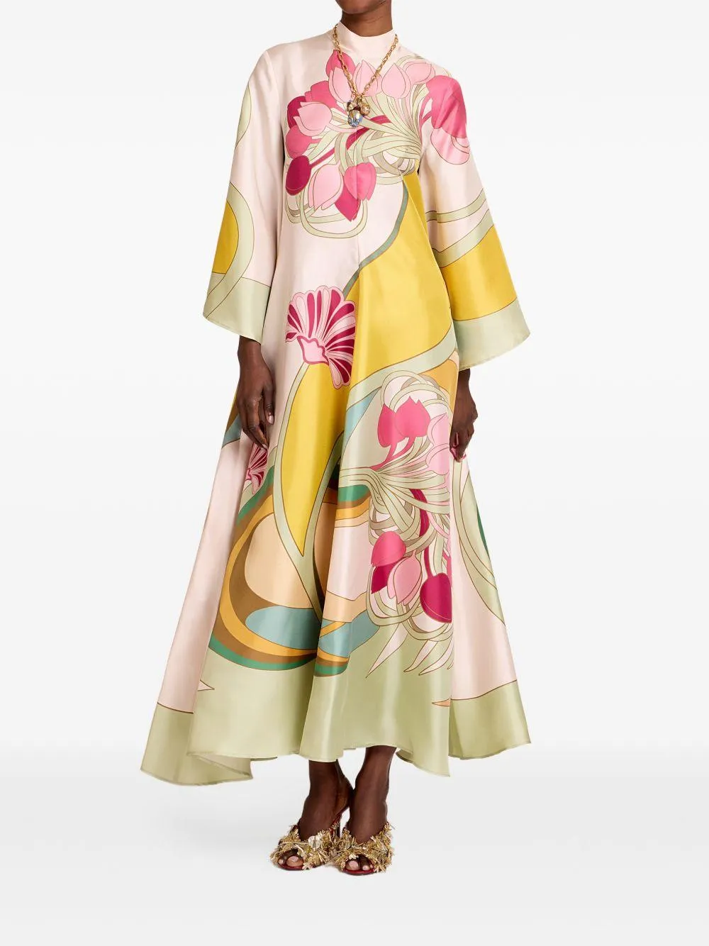 Dress Magnifico Multicolour Silk sold by Lord & Taylor product image thumbnail 5