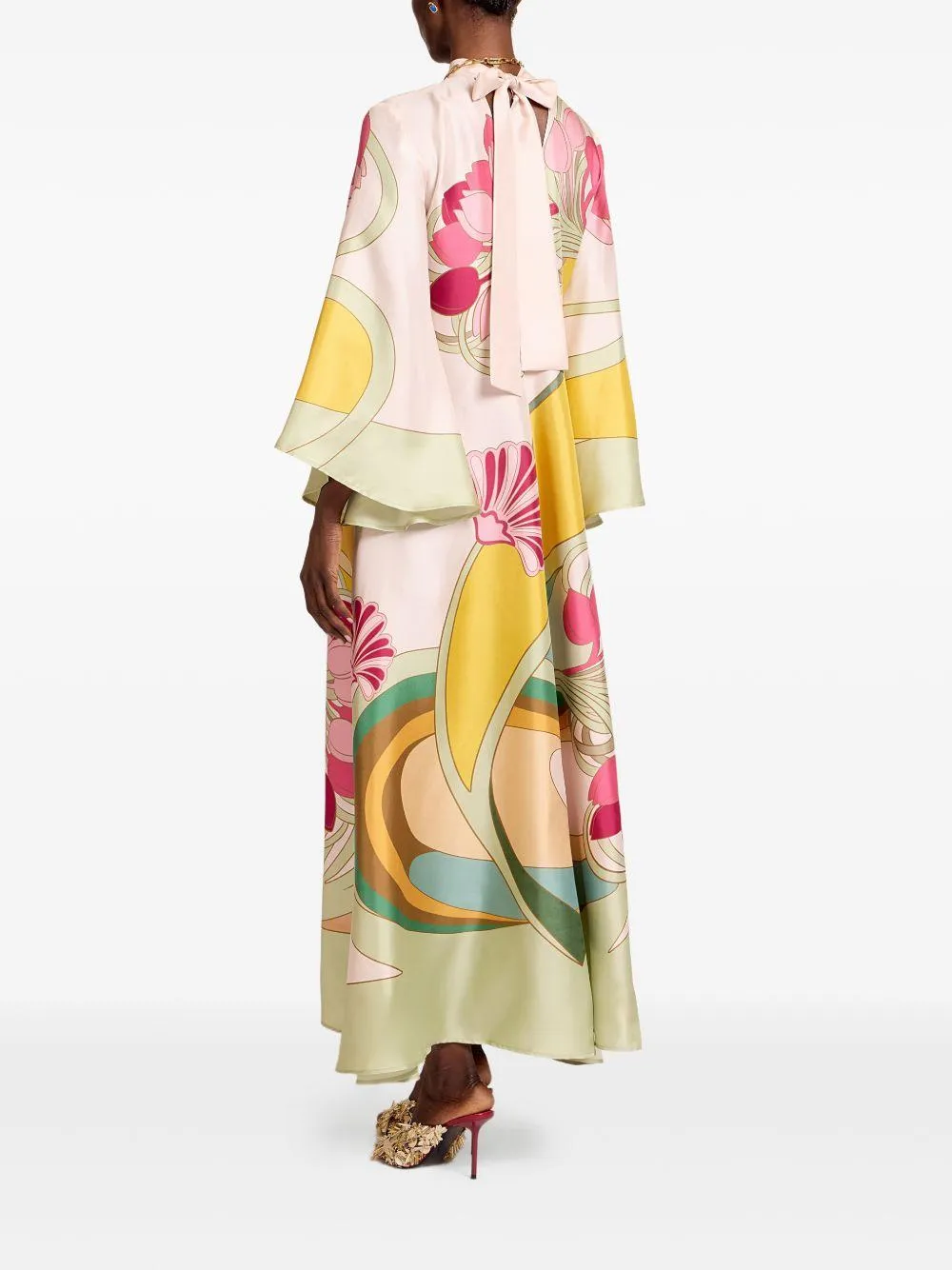 Dress Magnifico Multicolour Silk sold by Lord & Taylor product image thumbnail 3