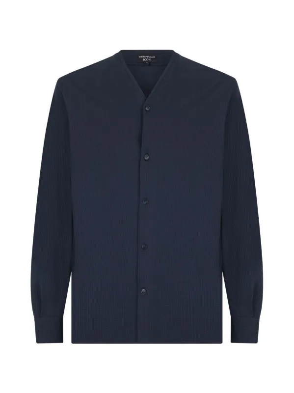 Men's Shirt Blue made by Emporio Armani
