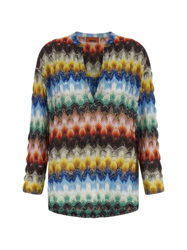 Blouse Raschel Lace Multicolour made by Missoni