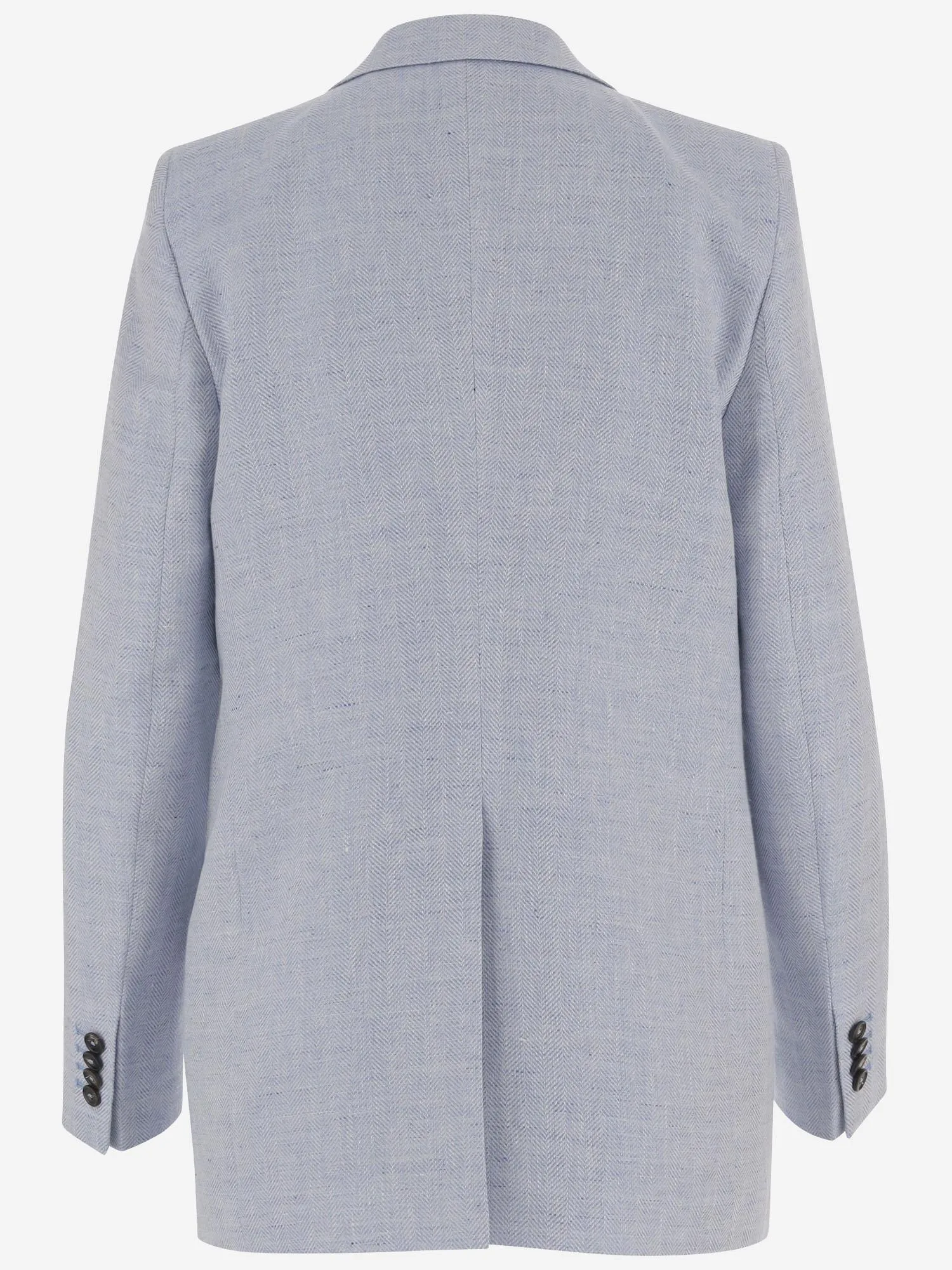 Jacket Linen-Wool Blend Light Blue sold by Lord & Taylor product image thumbnail 3